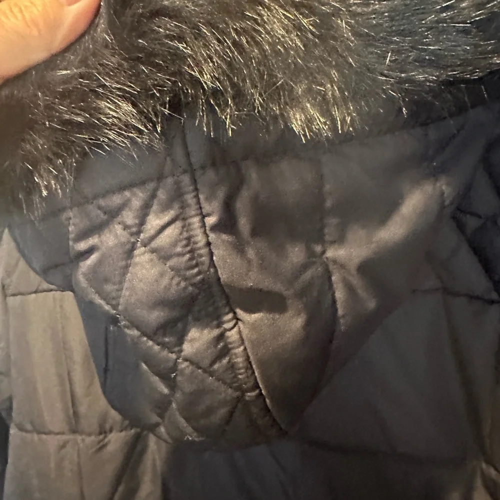 d.e.t.a.i.l.s‎ Quilted Puffer Jacket - New without Tags, Blue - 1X